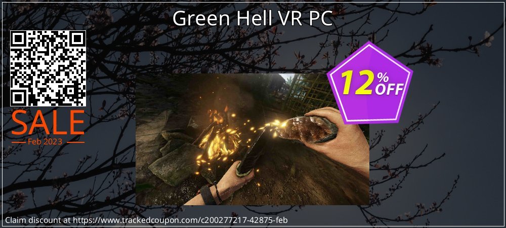 Green Hell VR PC coupon on National Walking Day offer