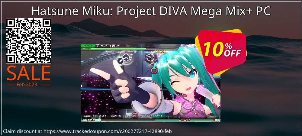 Hatsune Miku: Project DIVA Mega Mix+ PC coupon on Mother's Day sales
