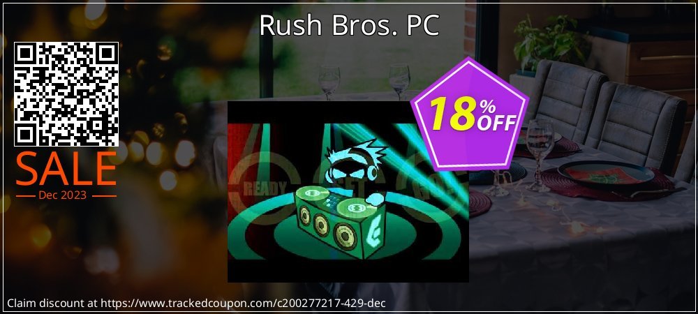 Rush Bros. PC coupon on Tell a Lie Day sales