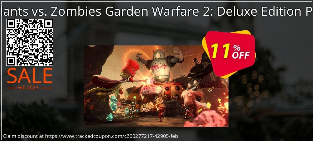Plants vs. Zombies Garden Warfare 2: Deluxe Edition PC coupon on National Walking Day offering sales