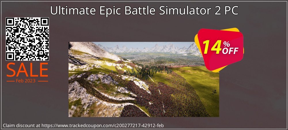 Ultimate Epic Battle Simulator 2 PC coupon on National Memo Day offering discount