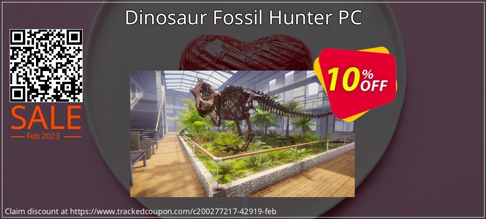 Dinosaur Fossil Hunter PC coupon on National Smile Day offer