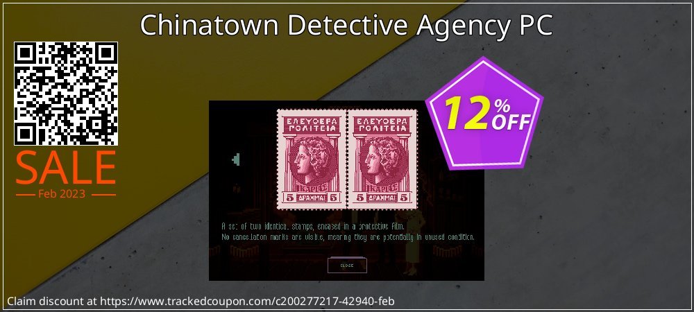 Chinatown Detective Agency PC coupon on Mother's Day offering sales