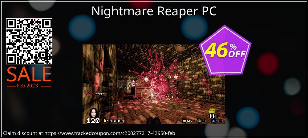 Nightmare Reaper PC coupon on National Walking Day offering sales