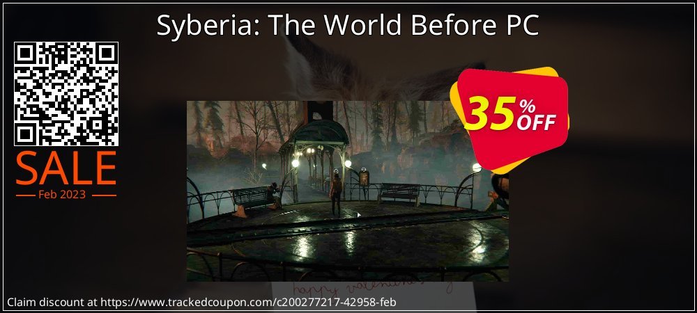 Syberia: The World Before PC coupon on National Pizza Party Day offering sales