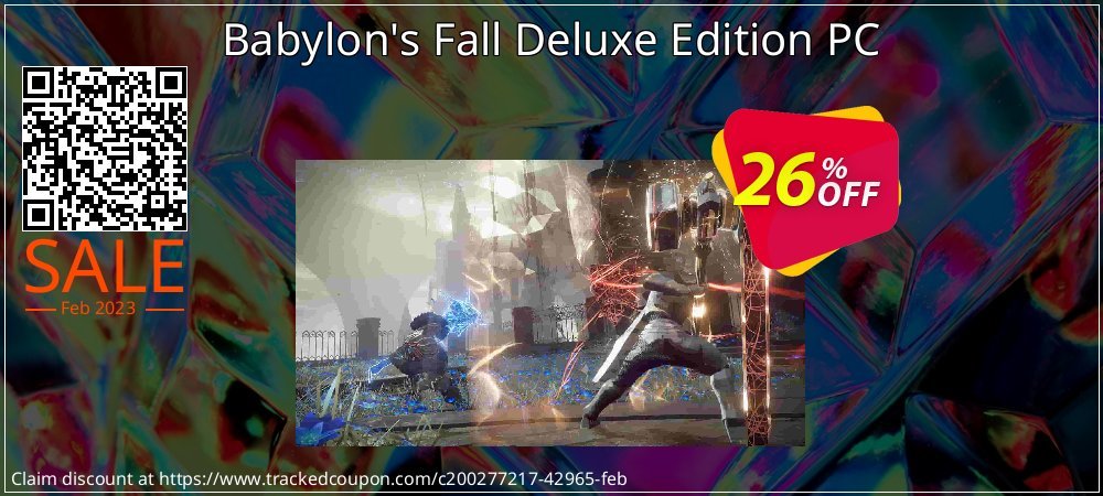 Babylon's Fall Deluxe Edition PC coupon on Mother's Day discount