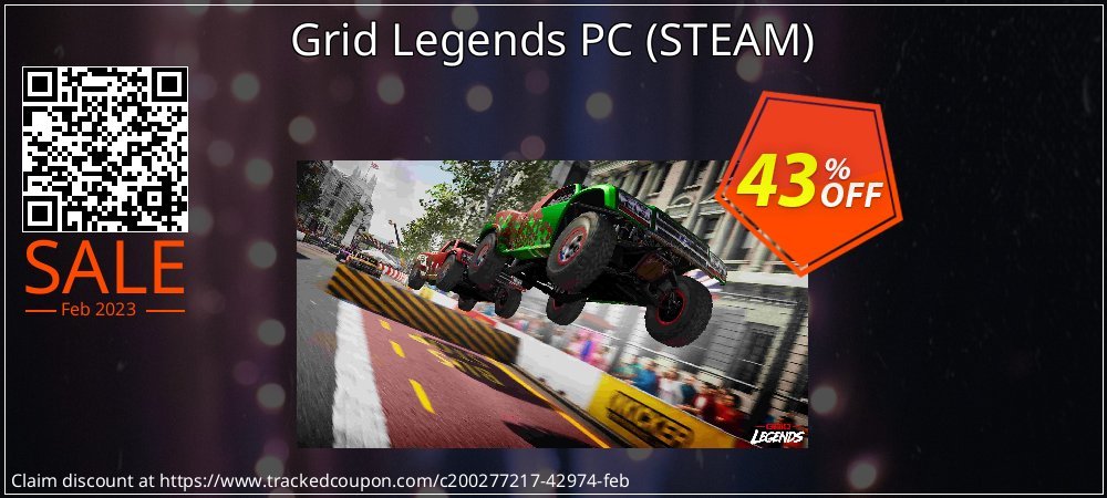 Grid Legends PC - STEAM  coupon on World Password Day discount