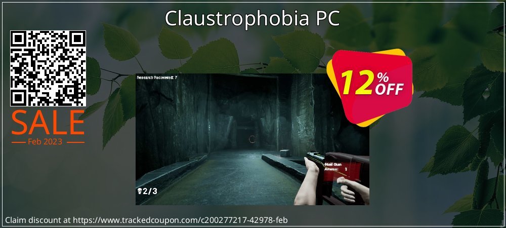 Claustrophobia PC coupon on National Pizza Party Day discounts