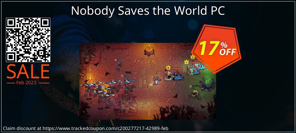 Nobody Saves the World PC coupon on National Smile Day sales