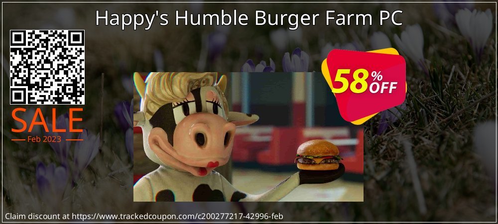 Happy's Humble Burger Farm PC coupon on World Whisky Day discounts