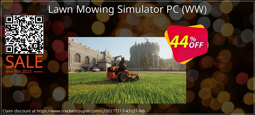 Lawn Mowing Simulator PC - WW  coupon on World Whisky Day offering sales