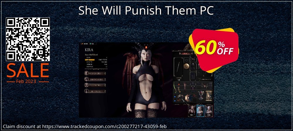 She Will Punish Them PC coupon on National Smile Day discounts
