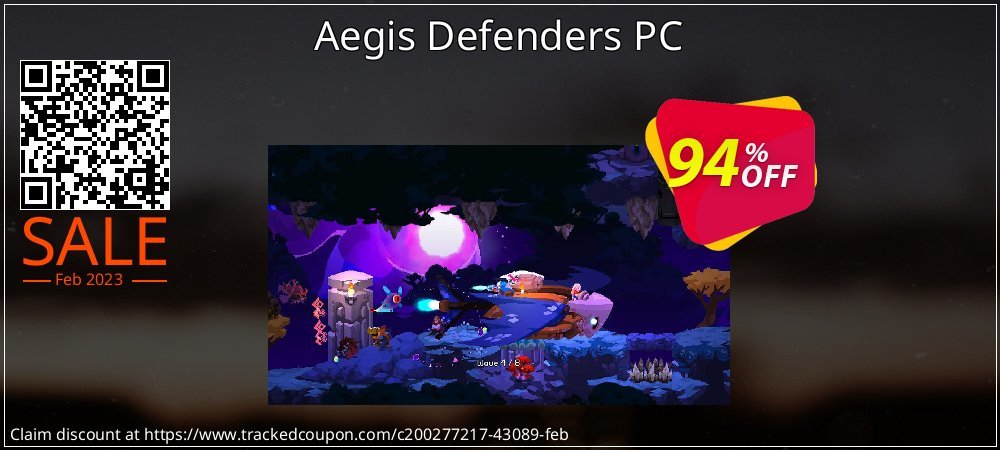 Aegis Defenders PC coupon on National Smile Day deals