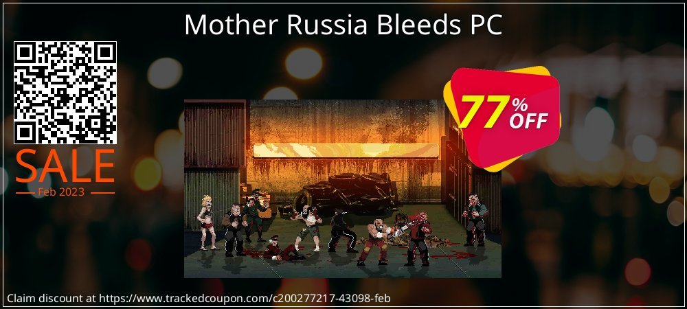 Mother Russia Bleeds PC coupon on National Pizza Party Day deals
