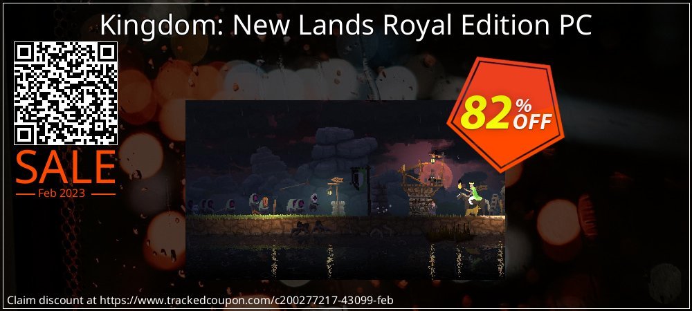 Kingdom: New Lands Royal Edition PC coupon on National Smile Day offer