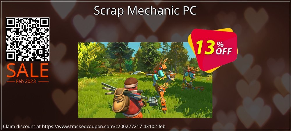 Scrap Mechanic PC coupon on National Memo Day offering sales
