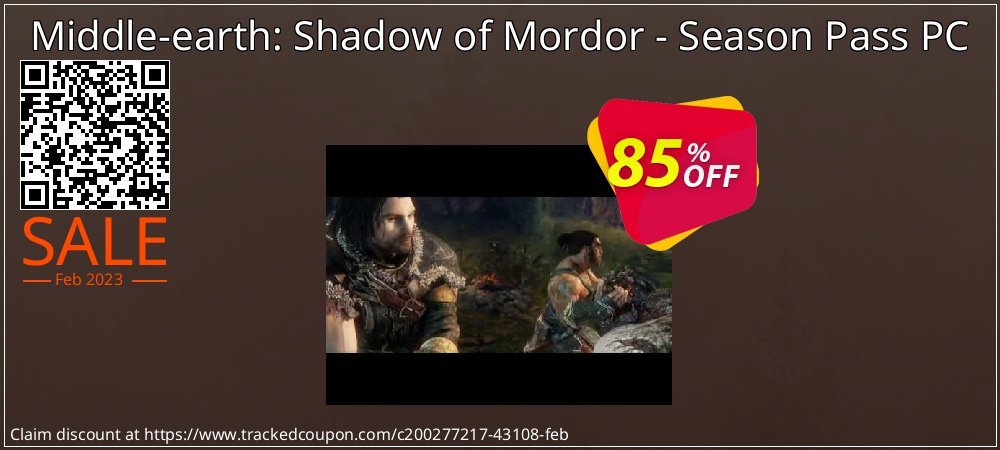 Middle-earth: Shadow of Mordor - Season Pass PC coupon on Constitution Memorial Day offer