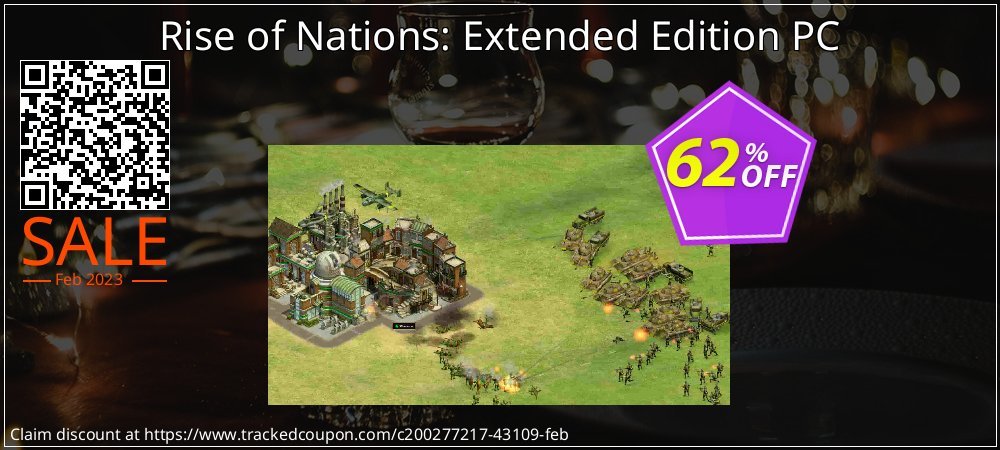 Rise of Nations: Extended Edition PC coupon on National Smile Day discount
