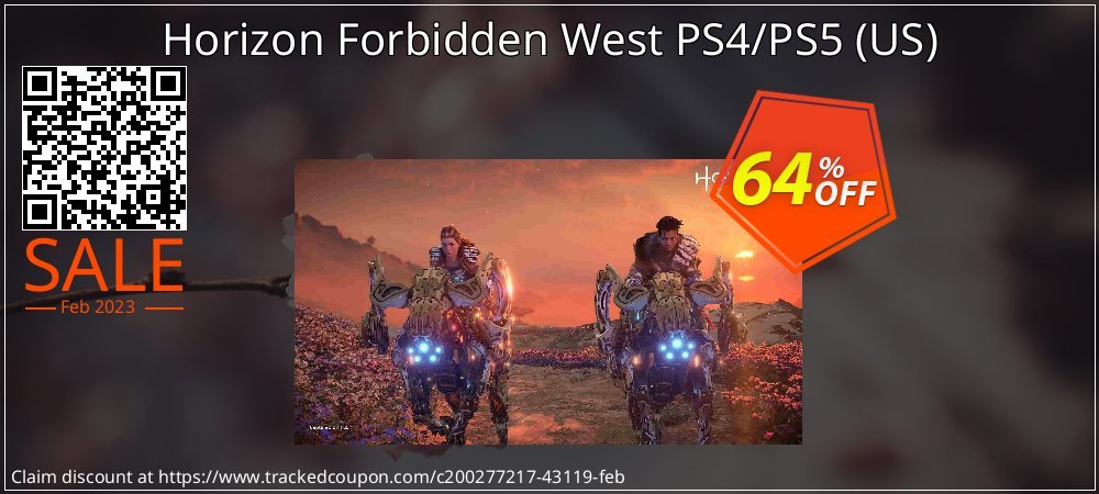 Horizon Forbidden West PS4/PS5 - US  coupon on National Smile Day offering discount