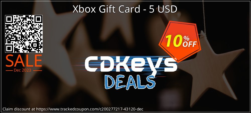 Xbox Gift Card - 5 USD coupon on Mother Day offering sales