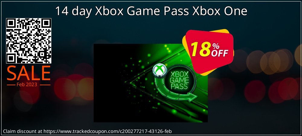 14 day Xbox Game Pass Xbox One coupon on World Whisky Day offer