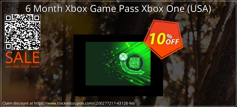 6 Month Xbox Game Pass Xbox One - USA  coupon on National Pizza Party Day offering discount