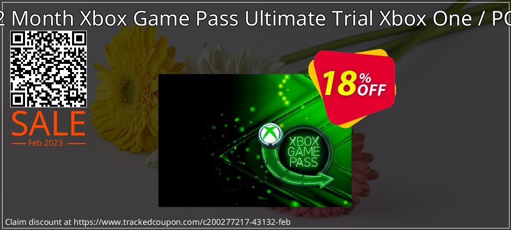 2 Month Xbox Game Pass Ultimate Trial Xbox One / PC coupon on National Memo Day promotions