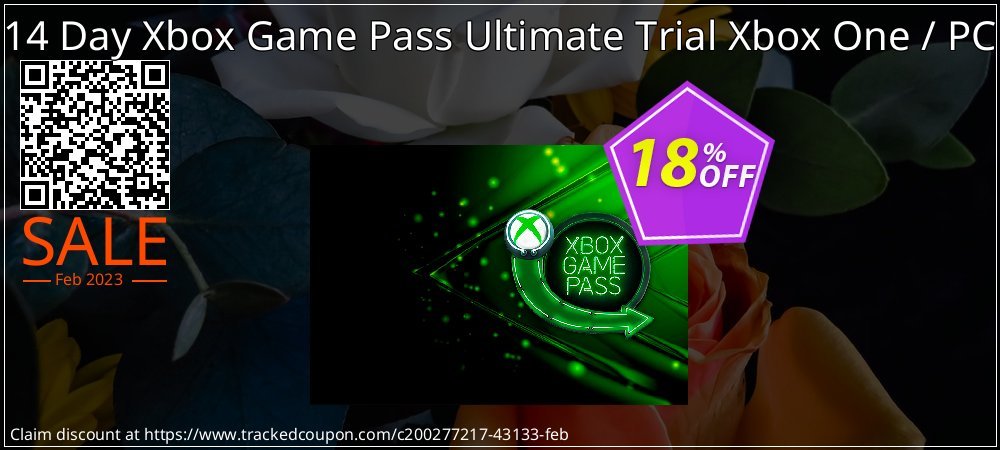 14 Day Xbox Game Pass Ultimate Trial Xbox One / PC coupon on National Pizza Party Day sales