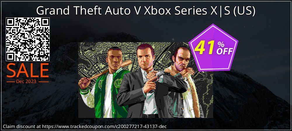 Grand Theft Auto V Xbox Series X|S - US  coupon on April Fools' Day discount