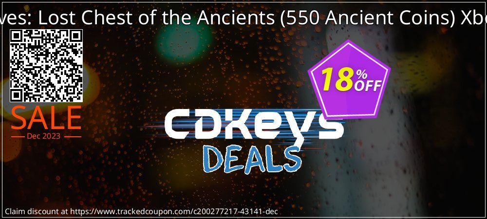 Sea of Thieves: Lost Chest of the Ancients - 550 Ancient Coins Xbox/PC - WW  coupon on National Loyalty Day promotions