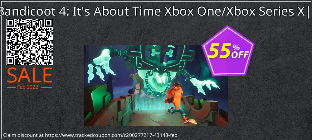 Crash Bandicoot 4: It's About Time Xbox One/Xbox Series X|S - WW  coupon on National Pizza Party Day super sale