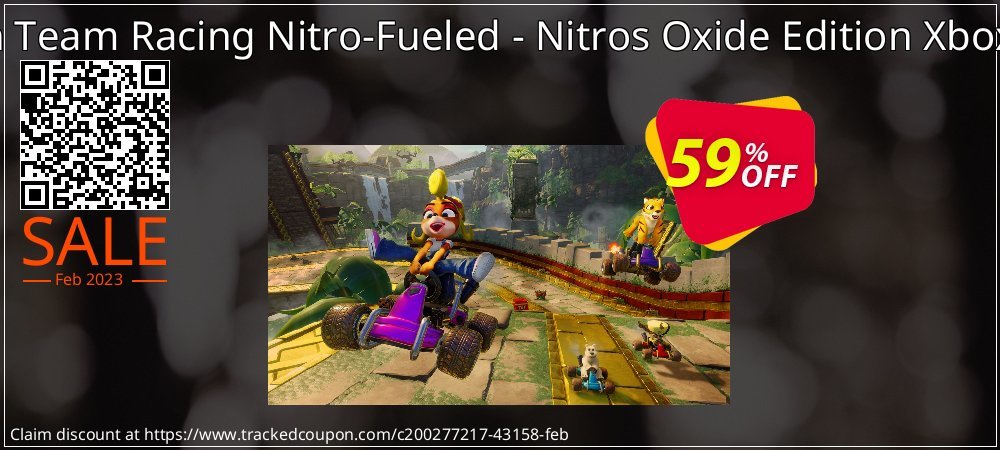 Crash Team Racing Nitro-Fueled - Nitros Oxide Edition Xbox - US  coupon on Easter Day super sale