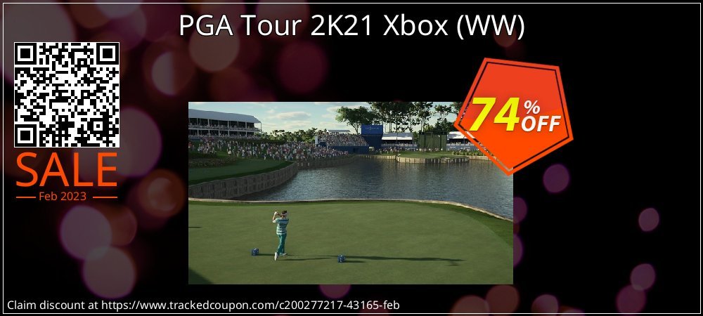 PGA Tour 2K21 Xbox - WW  coupon on National Walking Day offering discount
