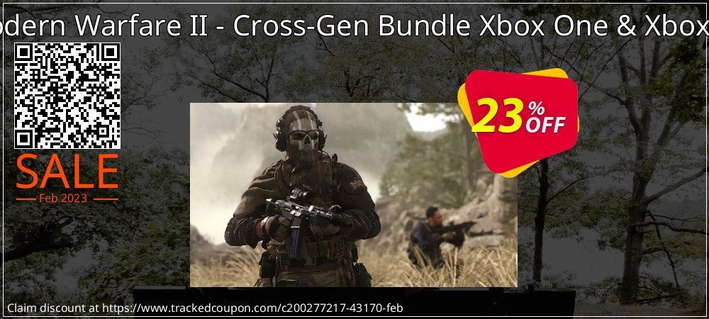 Call of Duty: Modern Warfare II - Cross-Gen Bundle Xbox One & Xbox Series X|S - US  coupon on National Walking Day sales