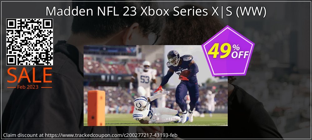 Madden NFL 23 Xbox Series X|S - WW  coupon on National Pizza Party Day super sale