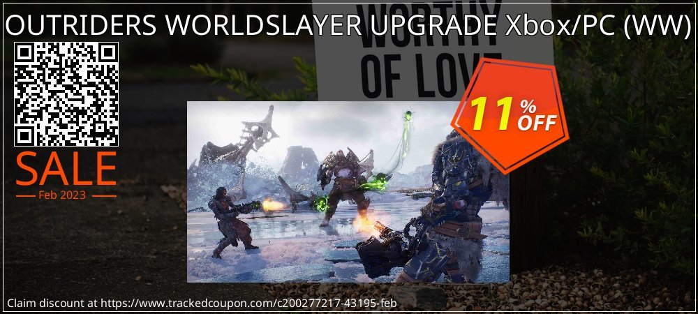 OUTRIDERS WORLDSLAYER UPGRADE Xbox/PC - WW  coupon on Mother's Day promotions