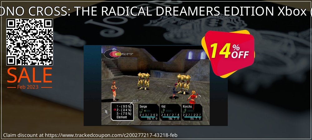 CHRONO CROSS: THE RADICAL DREAMERS EDITION Xbox - WW  coupon on National Pizza Party Day offering discount