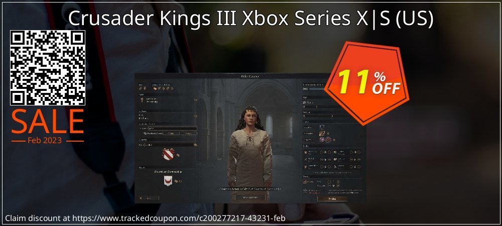 Crusader Kings III Xbox Series X|S - US  coupon on World Party Day discounts