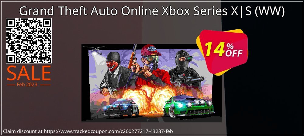 Grand Theft Auto Online Xbox Series X|S - WW  coupon on April Fools' Day offering discount