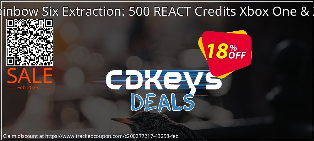 Tom Clancy's Rainbow Six Extraction: 500 REACT Credits Xbox One & Xbox Series X|S coupon on Constitution Memorial Day promotions