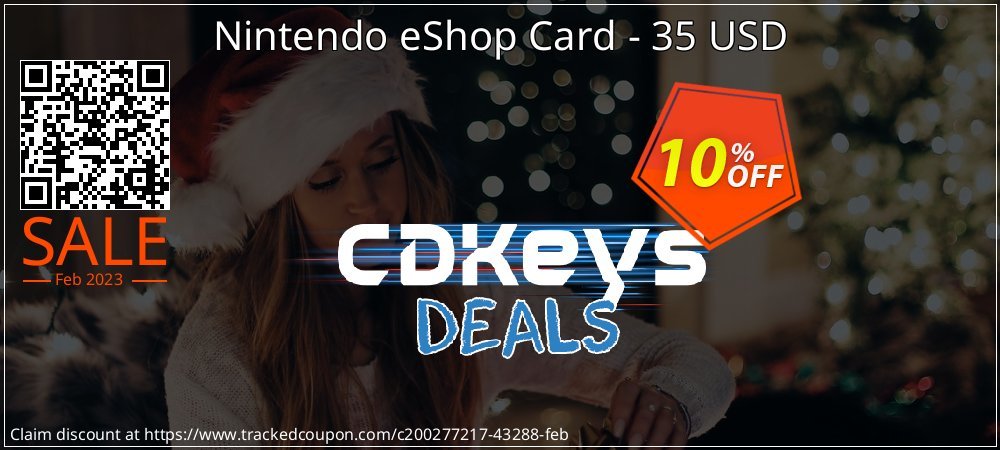 Nintendo eShop Card - 35 USD coupon on Easter Day deals