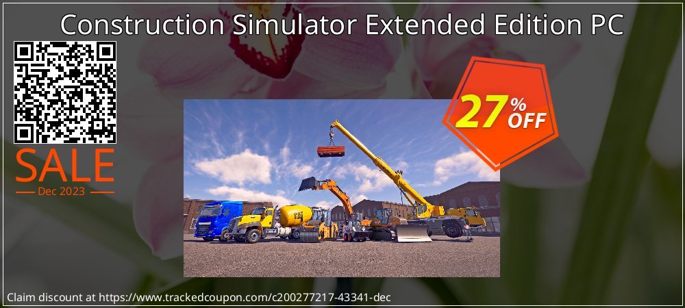 Construction Simulator Extended Edition PC coupon on National Loyalty Day deals