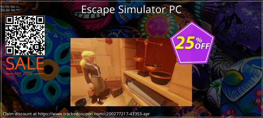 Escape Simulator PC coupon on Constitution Memorial Day offering discount