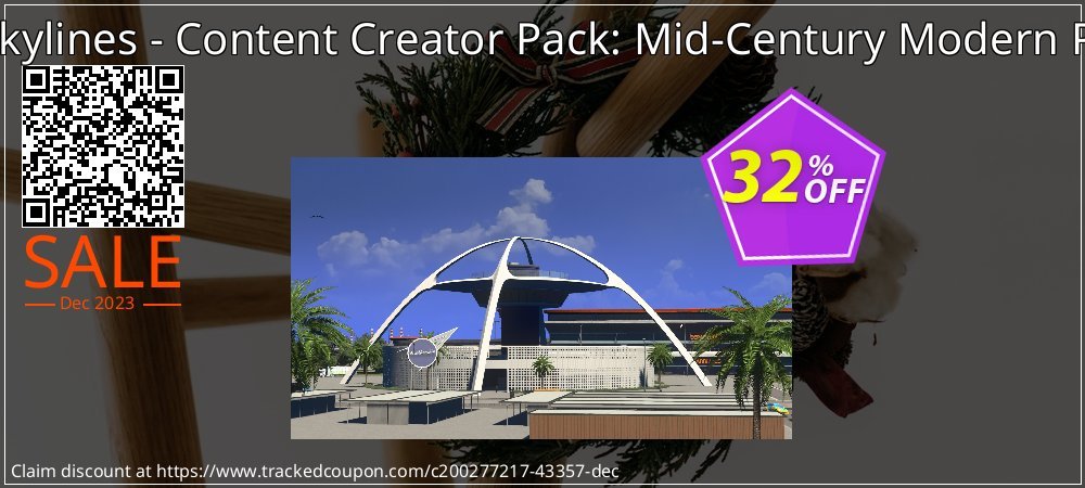 Cities: Skylines - Content Creator Pack: Mid-Century Modern PC - DLC coupon on Working Day promotions