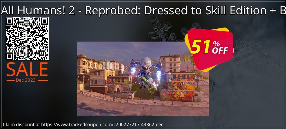 Destroy All Humans! 2 - Reprobed: Dressed to Skill Edition + Bonus PC coupon on Working Day offering discount