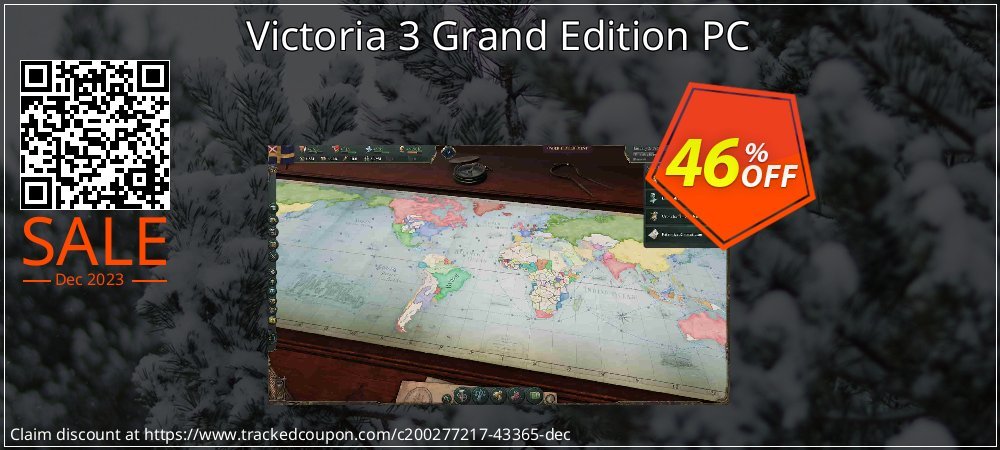 Victoria 3 Grand Edition PC coupon on Mother Day discounts