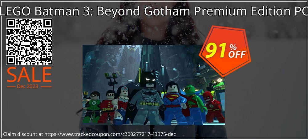 LEGO Batman 3: Beyond Gotham Premium Edition PC coupon on National Walking Day discounts