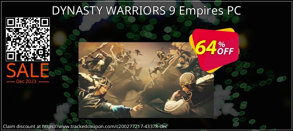 DYNASTY WARRIORS 9 Empires PC coupon on Constitution Memorial Day offer