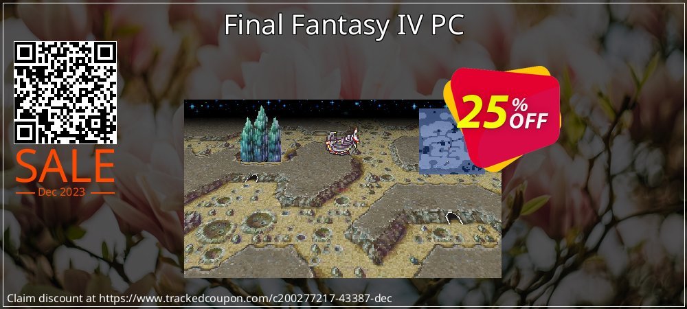 Final Fantasy IV PC coupon on Working Day offer