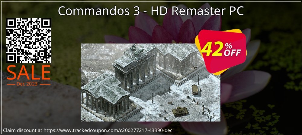 Commandos 3 - HD Remaster PC coupon on Mother Day offering sales
